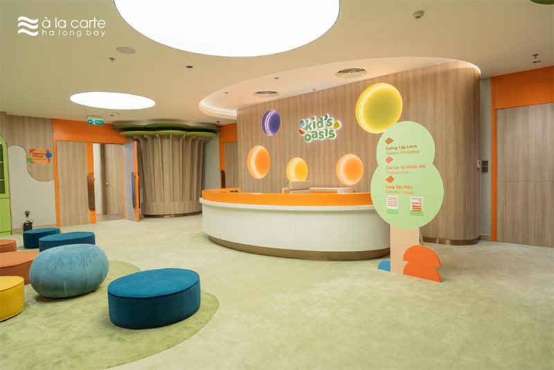 Khu vui chơi trẻ em tại À La Carte Hạ Long Bay