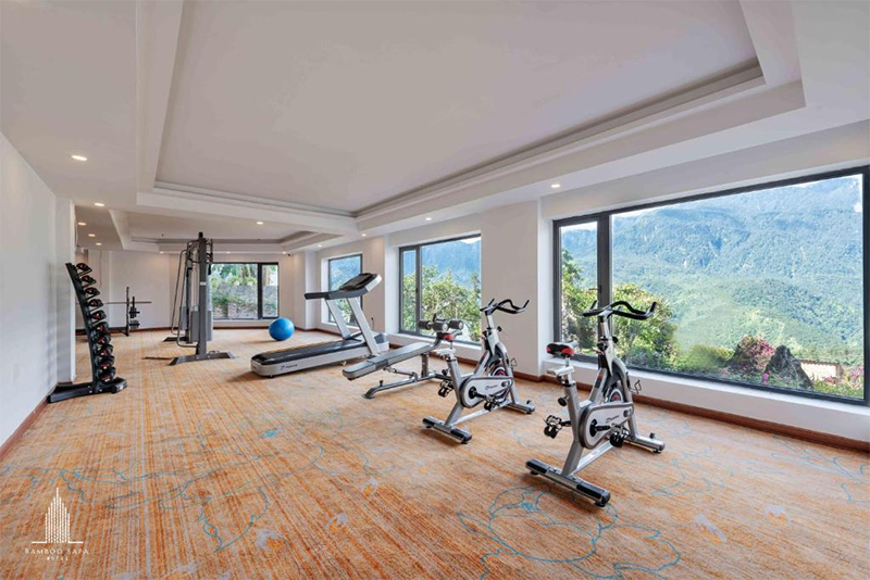Phòng tập Gym tại Bamboo Sapa Hotel